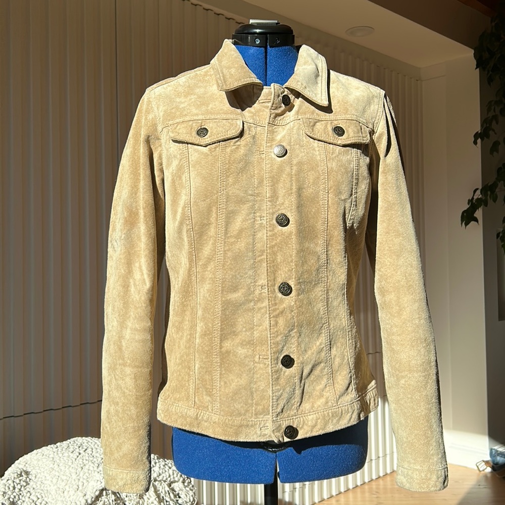 small suede jacket